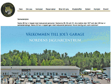Tablet Screenshot of joesgarage.se
